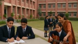 A School That Blends Academic Excellence With Co-Curricular Development and Moral Values